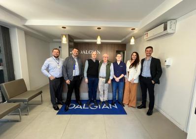 Rumo aos 30 anos: Dalgian recebe equipe da Tramontina Eletrik para visitação técnica